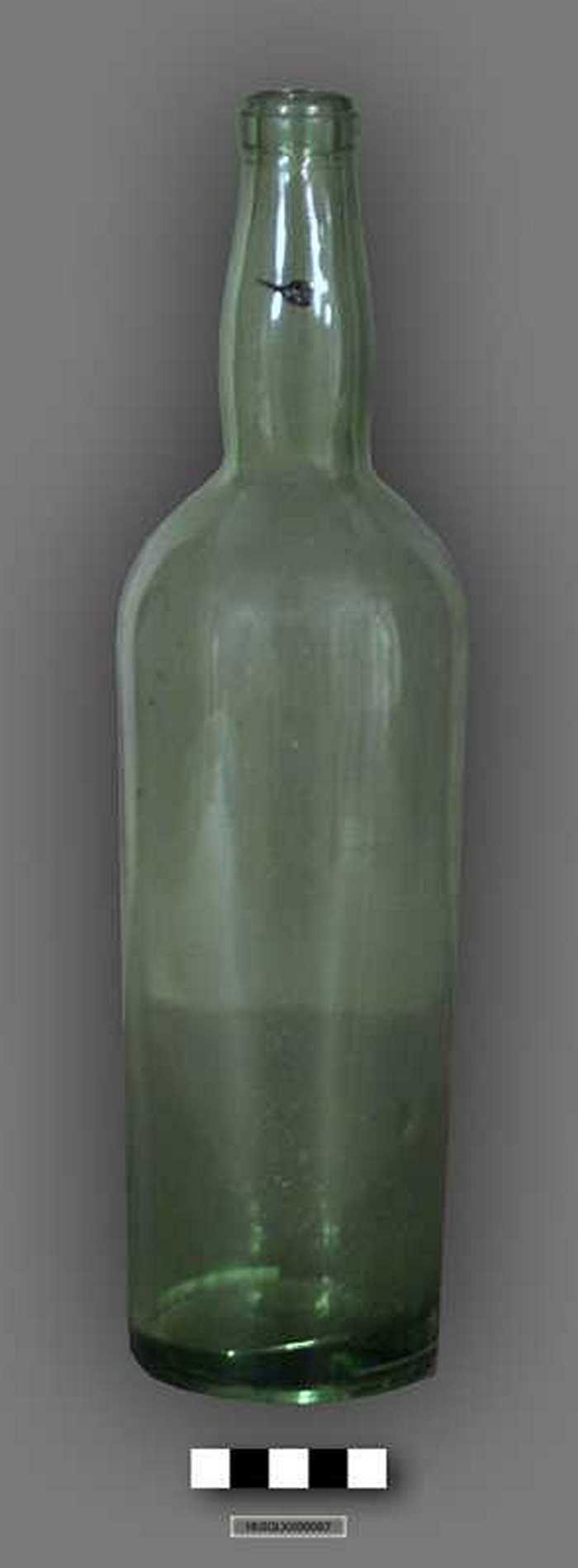 Fles met bolle hals